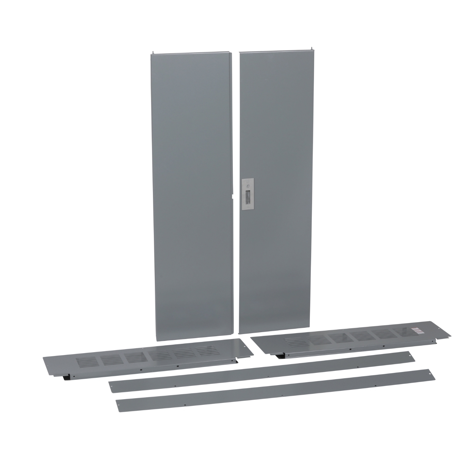 Trim front, I-Line Panelboard, HCR-U, surface mount, w/door, 44in W x 86in H