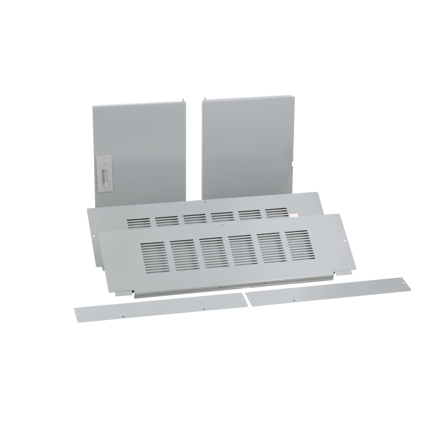 Trim front, I-Line Panelboard, HCP, surface mount, 4 pcs, w/door, 42in W x 50in H