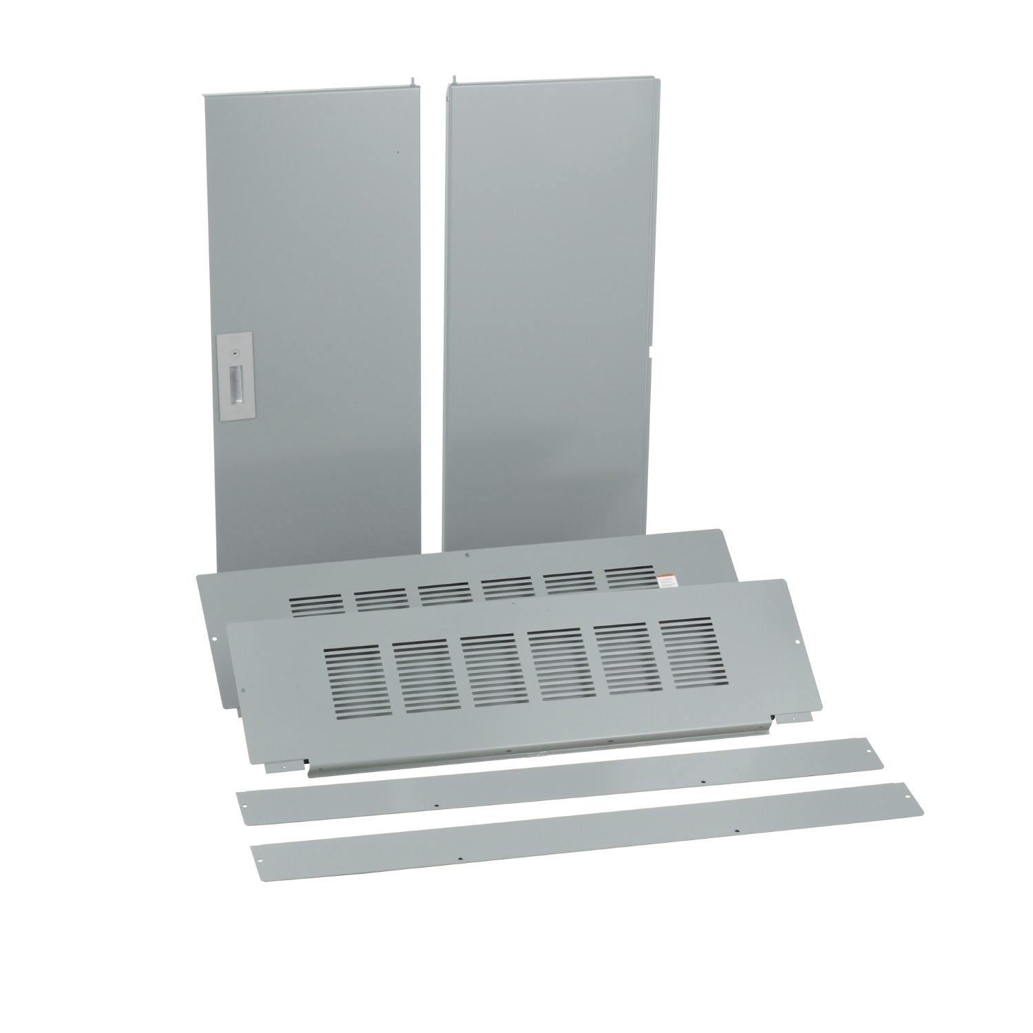 Trim front, I-Line Panelboard, HCP, surface mount, 4 pcs, w/door, 42in W x 68in H