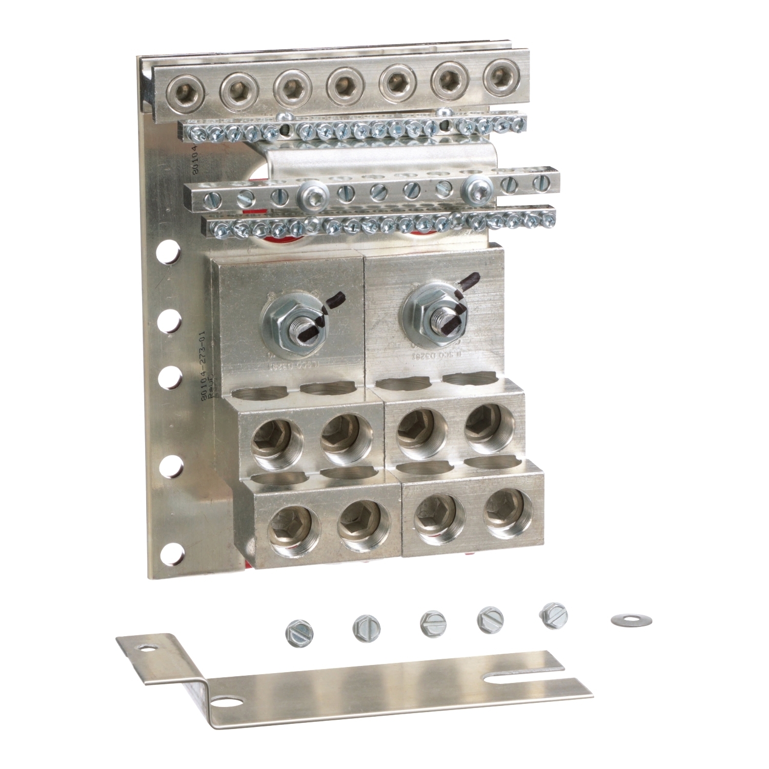 Solid neutral assembly kit, I-Line Panelboard, HCR-U, 1200A, 14 AWG to 750kcmil, mechanical, SN