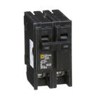 Mini circuit breaker, Homeline, 125A, 2 pole, 120/240VAC, 10kA AIR, standard type, plug in, UL