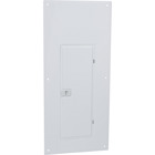 Load center cover, Homeline, 40 spaces, combo flush and surface, white