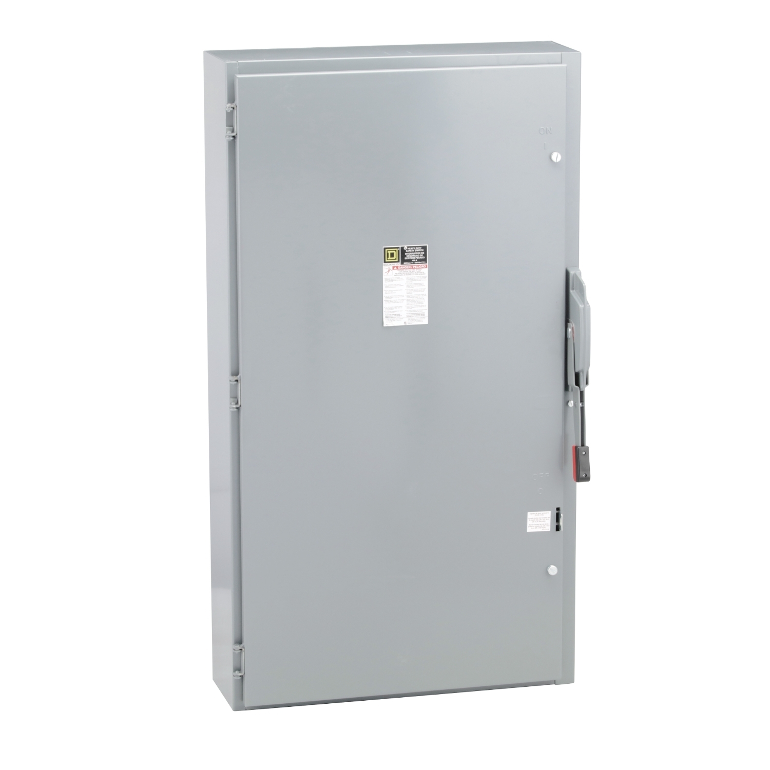 Safety switch, heavy duty, non fusible, 400A, 3 wire, 3 pole, 350hp, 600VAC/DC, NEMA 1
