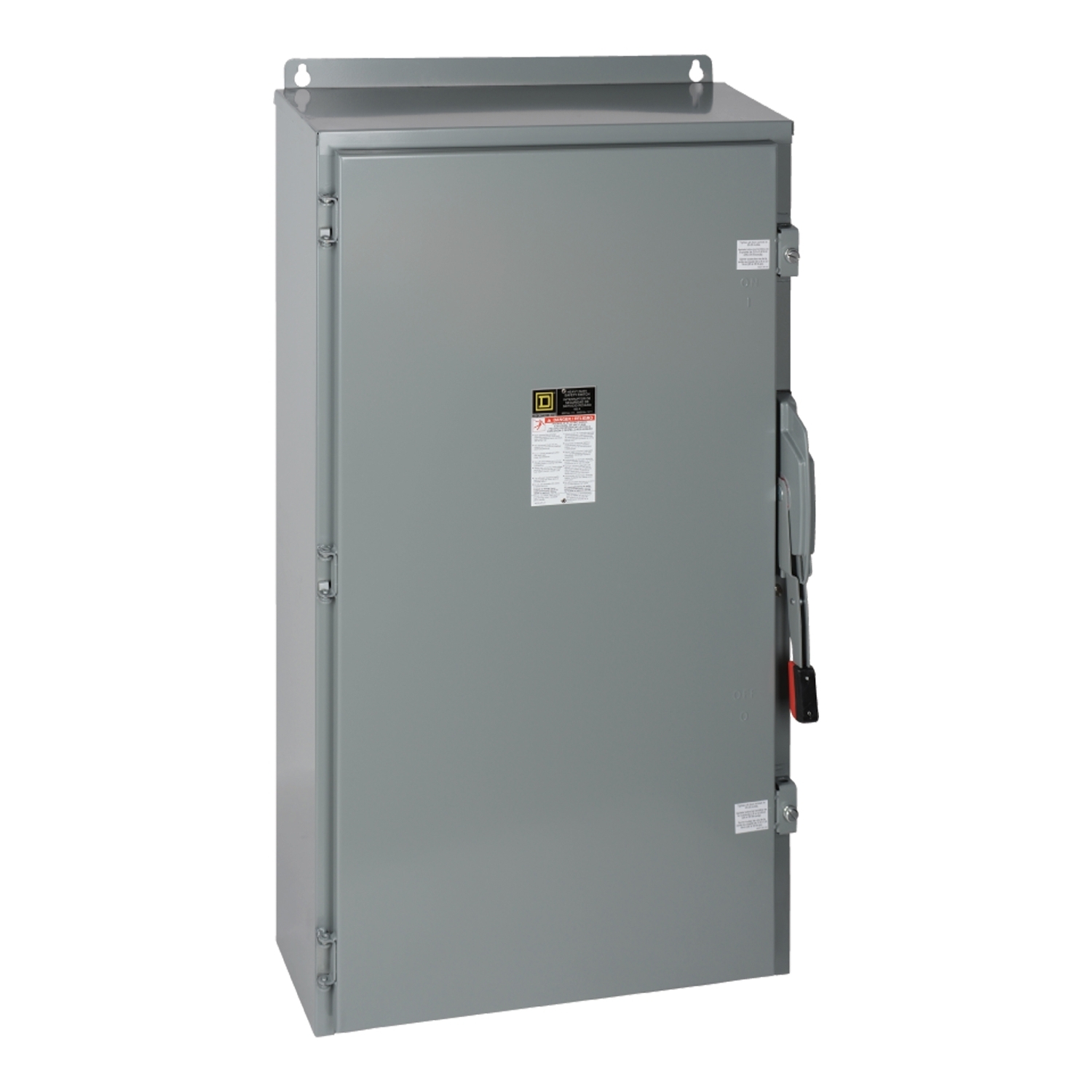 Safety switch, heavy duty, non fusible, 400A, 3 wire, 3 pole, 350HP, 600V AC/DC, NEMA 12