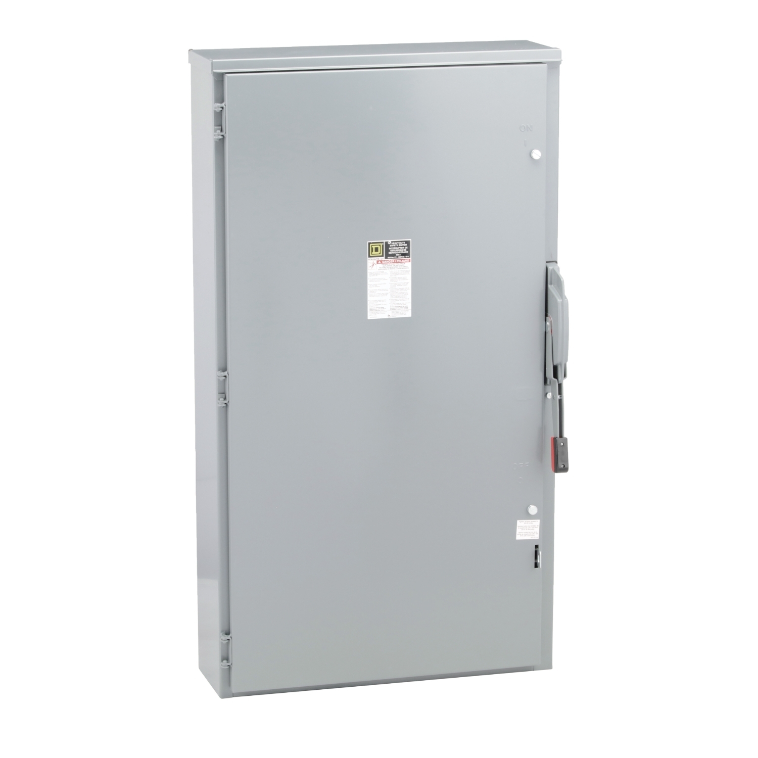 Safety switch, heavy duty, non fusible, 600A, 3 wire, 3 pole, 500hp, 600VAC/DC, NEMA 3R