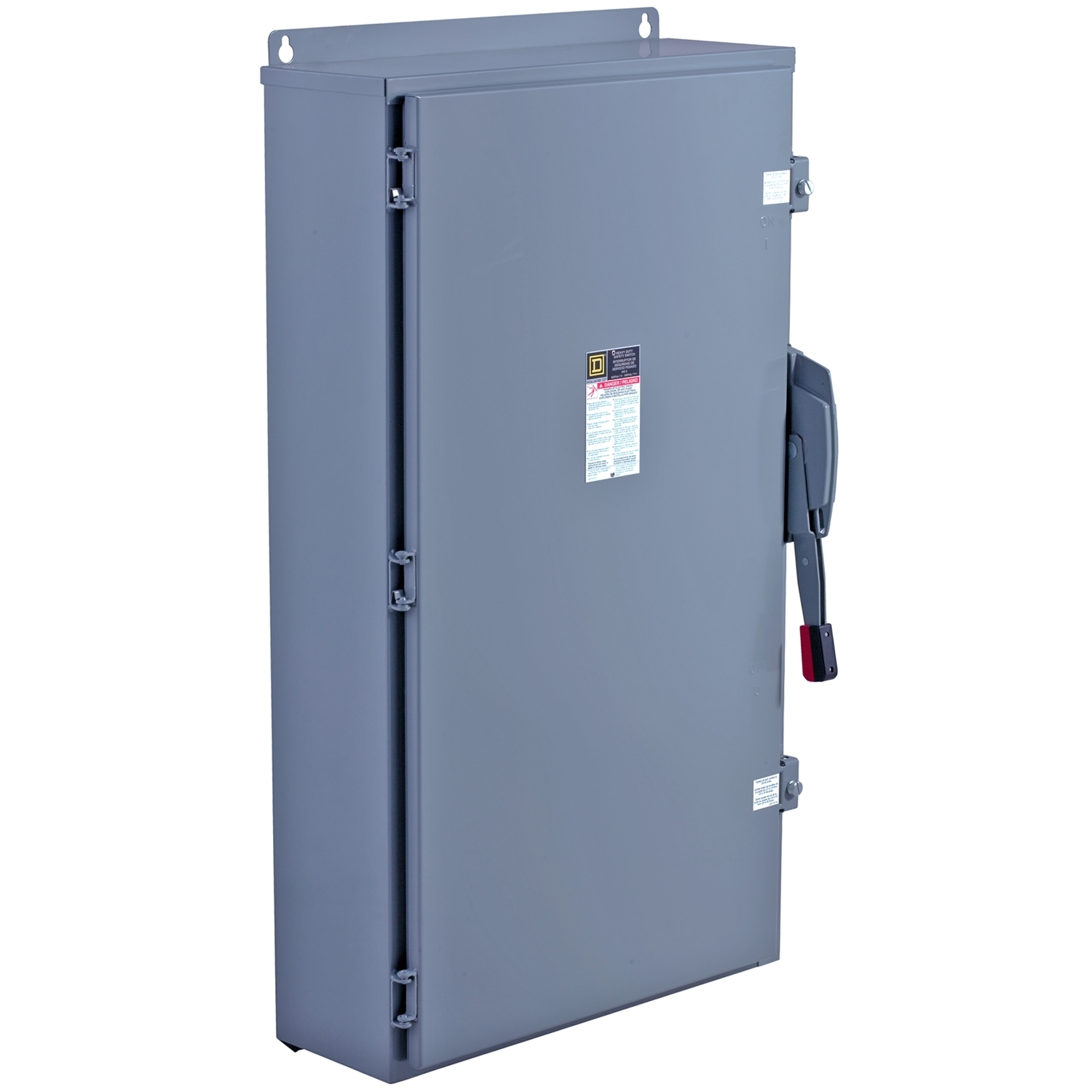 Safety switch, heavy duty, non fusible, 400A, 4 pole, 350hp, 600VAC/DC, NEMA 12
