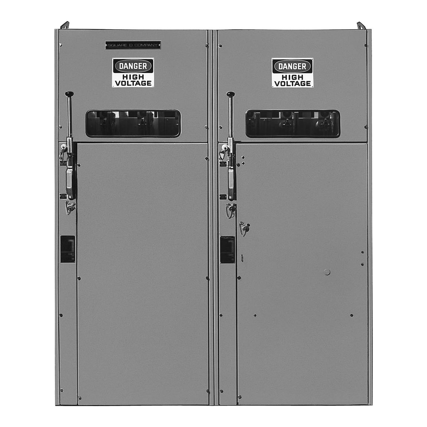 Switchgear, HVL, single, 600A, 15kV, 3 pole, 10E to 400E boric acid fuse, NEMA 3R
