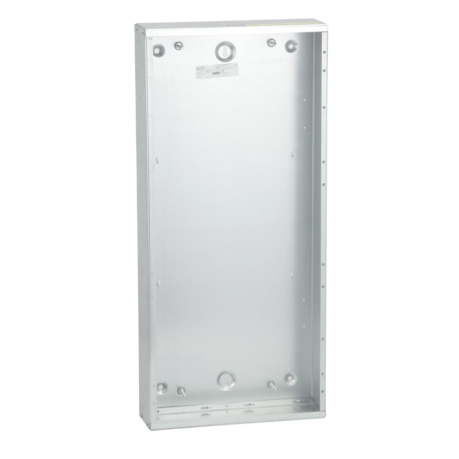 Panelboard enclosure box, NQ/NF, Type 1, blank end walls, 20in W x 44in H x 5.75in D
