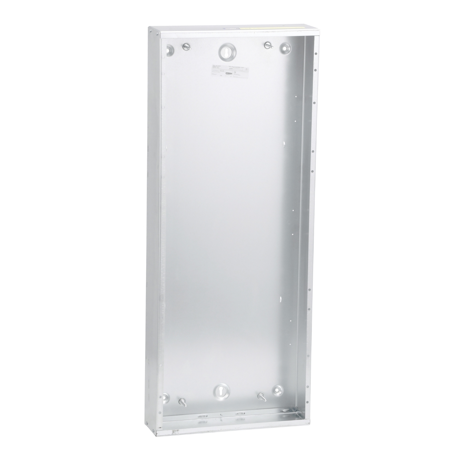 Panelboard enclosure box, NQ/NF, Type 1, blank end walls, 20in W x 50in H x 5.75in D