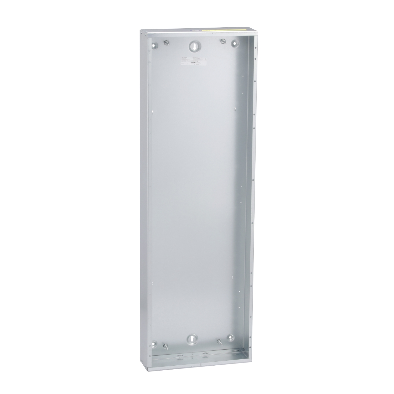 Panelboard enclosure box, NQ/NF, Type 1, blank end walls, 20in W x 62in H x 5.75in D