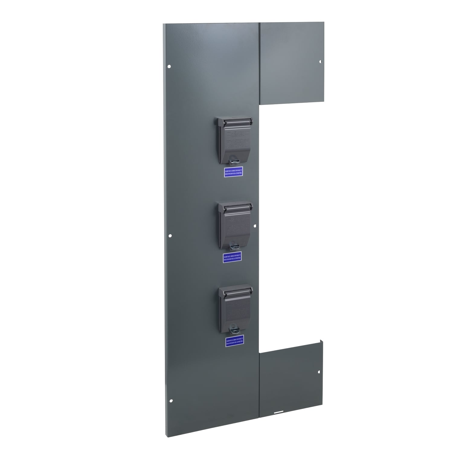 MP3200C Meter Pak Meter Center, 3 Gang, 200 Amp, Customer Cover