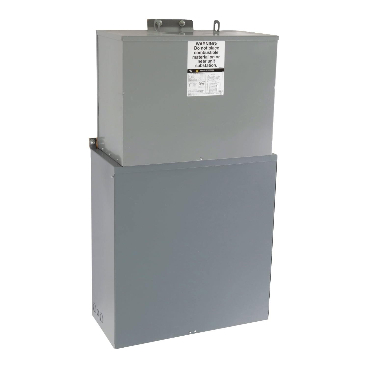 Unit substation, Mini Power-Zone, bolt on, 15kVA, 3 phase, 480V primary, 208Y/120V secondary, 18kA, CC