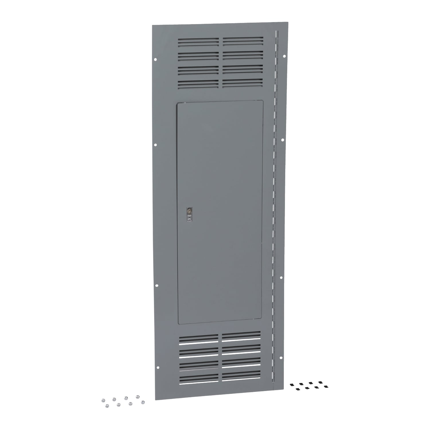 Panelboard enclosure cover, NQ/NF, Type 1, surface, ventilated, hinged, for 20in W x 56in H box