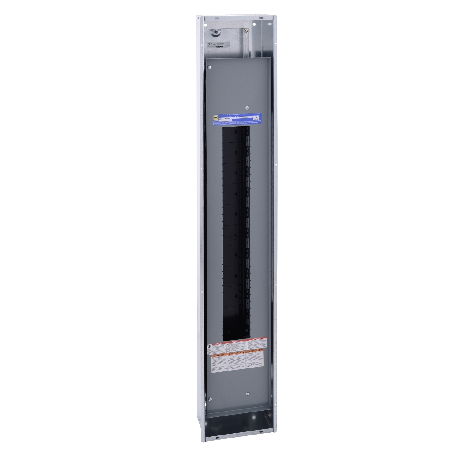 Panelboard interior, NF, main lugs, 125A, Cu bus, 30 pole spaces, 3 phase, 4 wire, 480Y/277 VAC bolt on