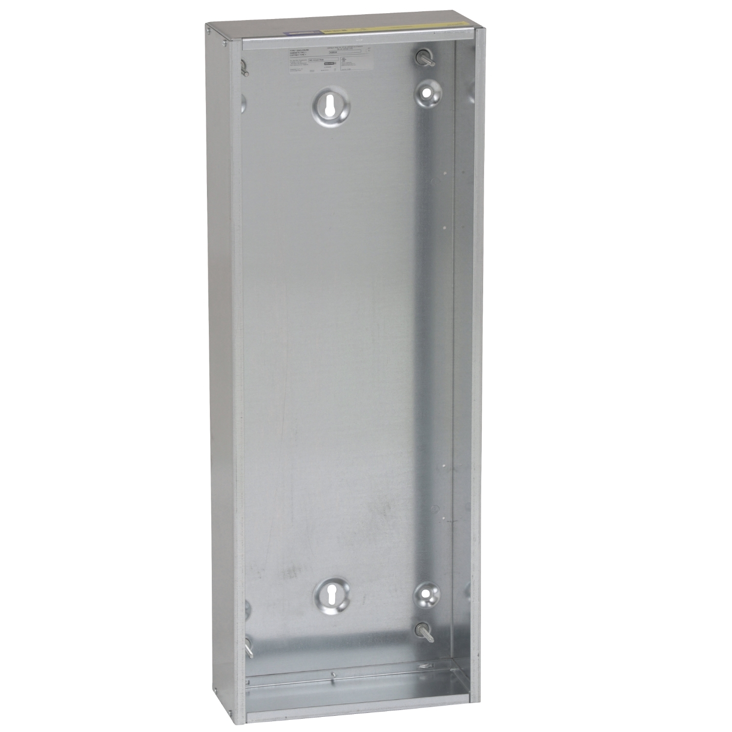 Panelboard enclosure box, NQ, Type 1, 14in W x 38in H x 5.75in D