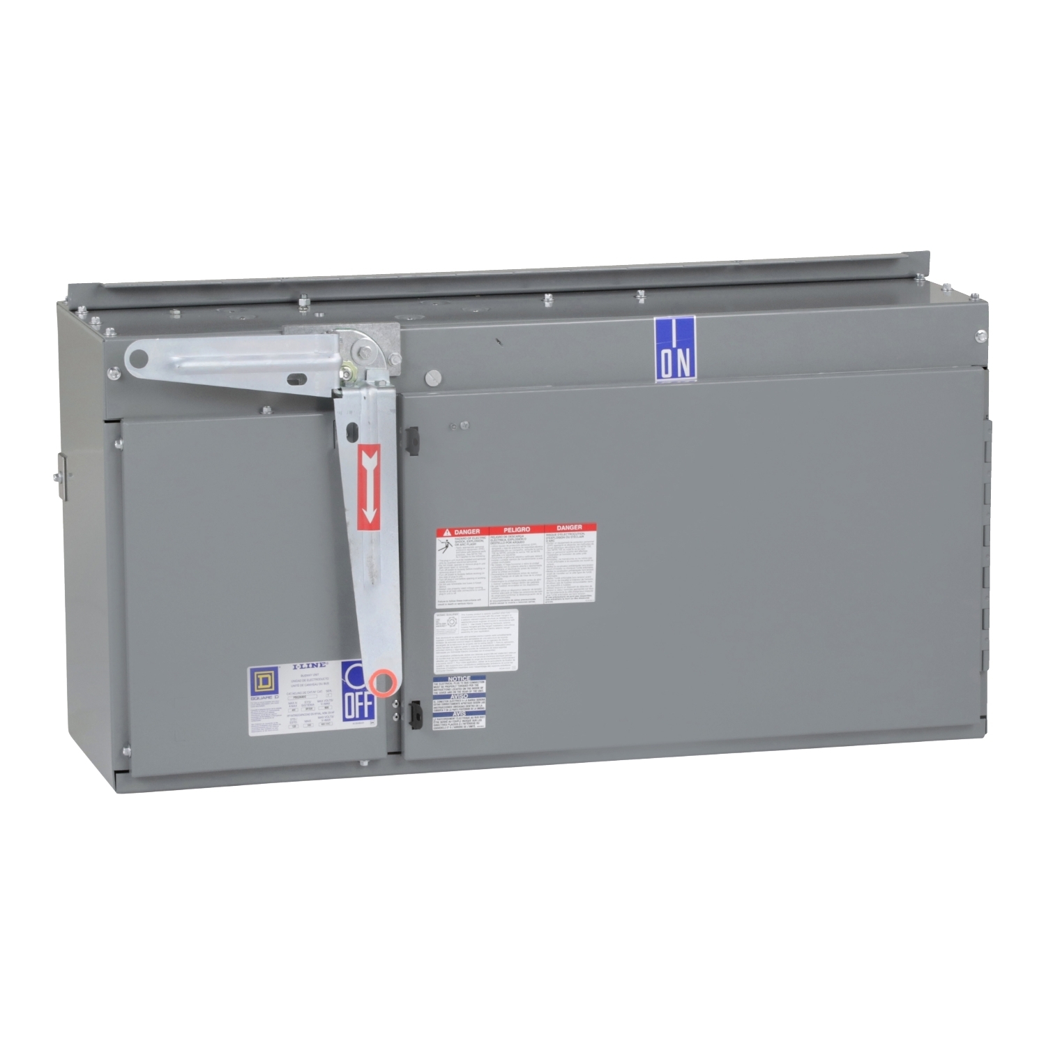 Plug-in unit, I-Line Busway, fusible, 400A, 600VAC max, 3 pole, 3 fuse + G, plug in connection