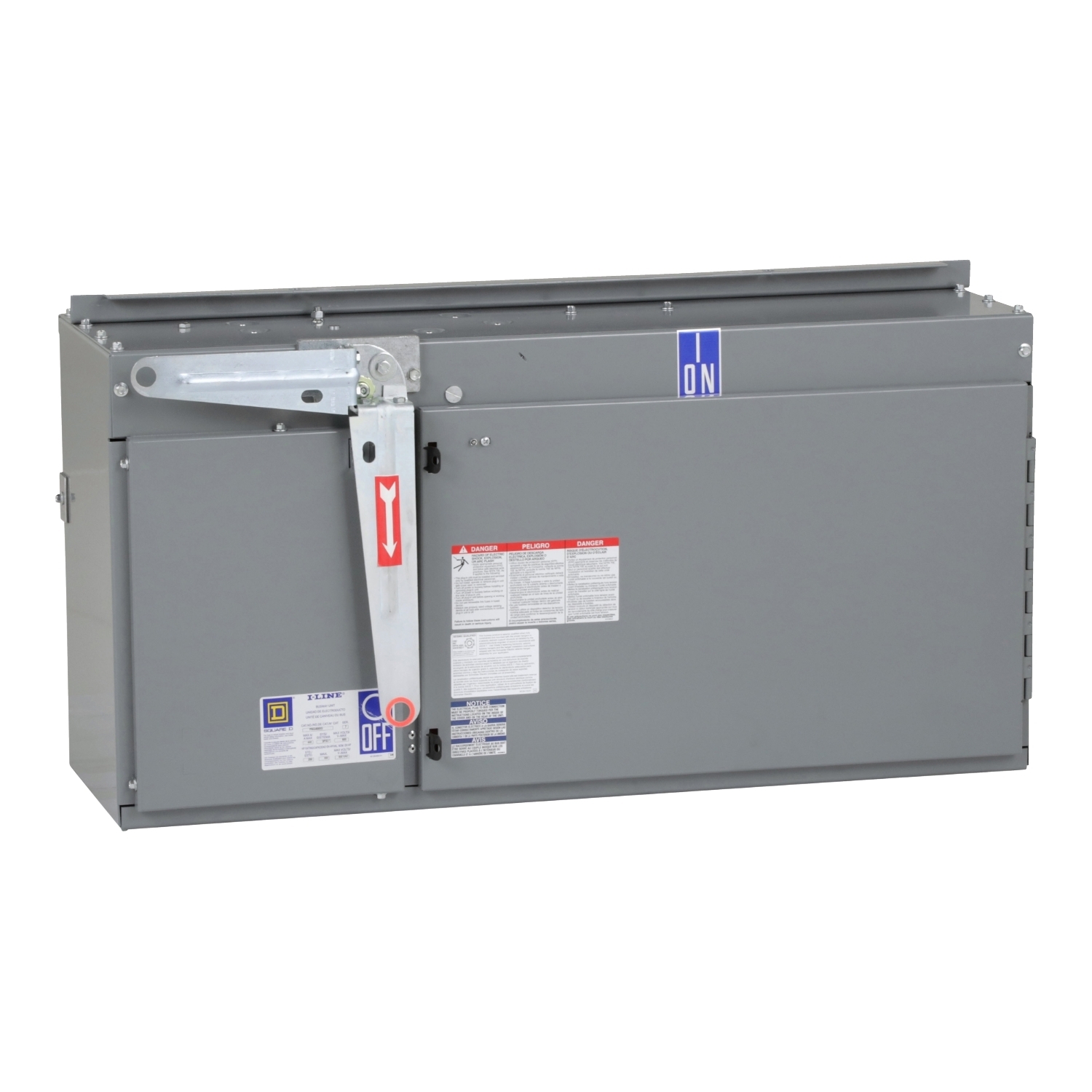 Plug-in unit, I-Line Busway, fusible, 600A, 600VAC max, 4 pole, 3 fuse + G, plug in connection