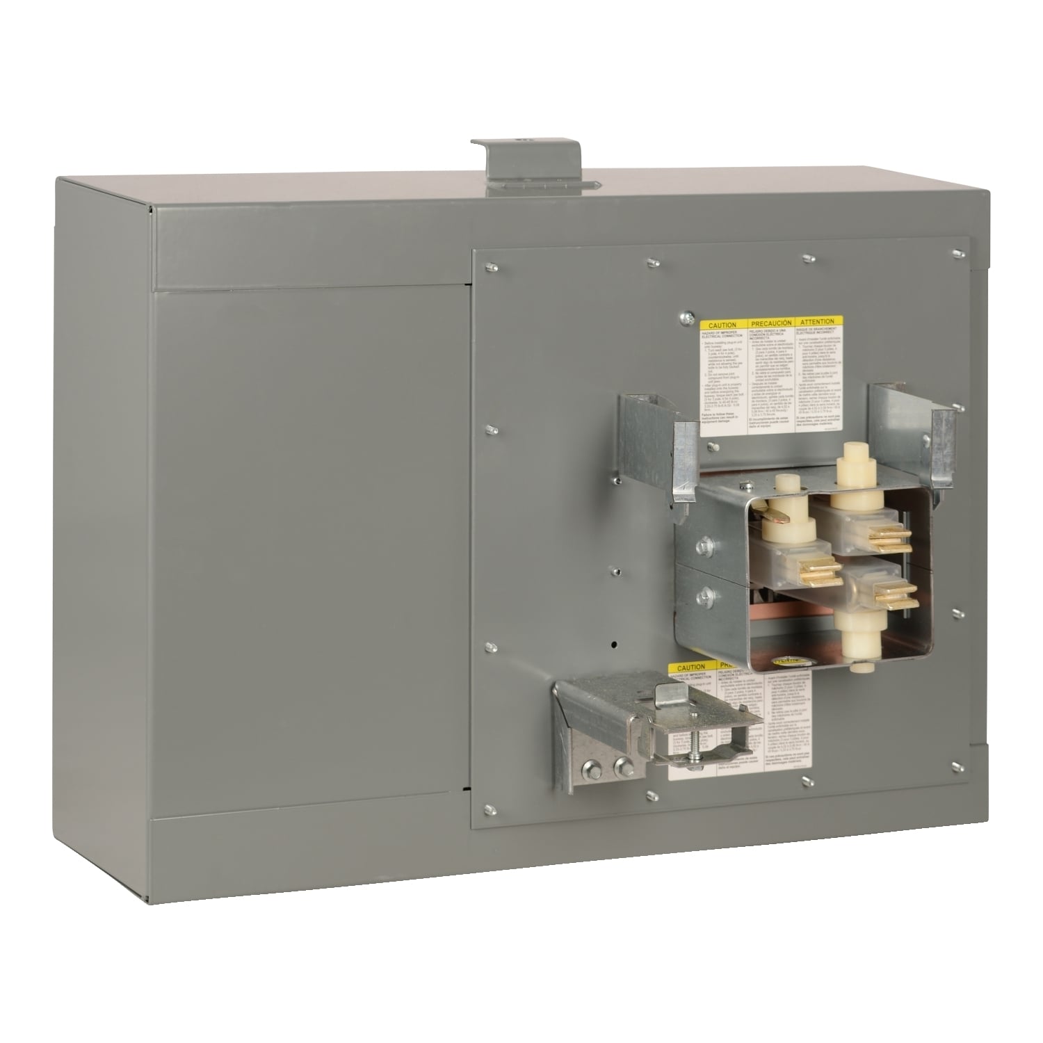 Busway, I-Line, plug in, tap box, 400A, 600A, 3 phase, 3 wire, integral ground bus