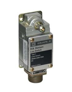 Square D,LIMIT SWITCH 600V 10AMP TYPE L +OPTIONS,0...200 F,2-Pole Double Break (Isolated Contacts),20 A,4 Pin (Male) APL/PL-SWTS (Cannon# MS3102E20-4P-F79 or equal) Screw Clamp,600V,L100,severe duty,Limit Switch,Momentary,NEMA 1/4/13,NEMA A600/P600,Panel,UL Listed File Number 42259 CCN NKCR - CSA Certified File Number LR25490 - Class 3211-03 - CE Marked,two circuit - single operation