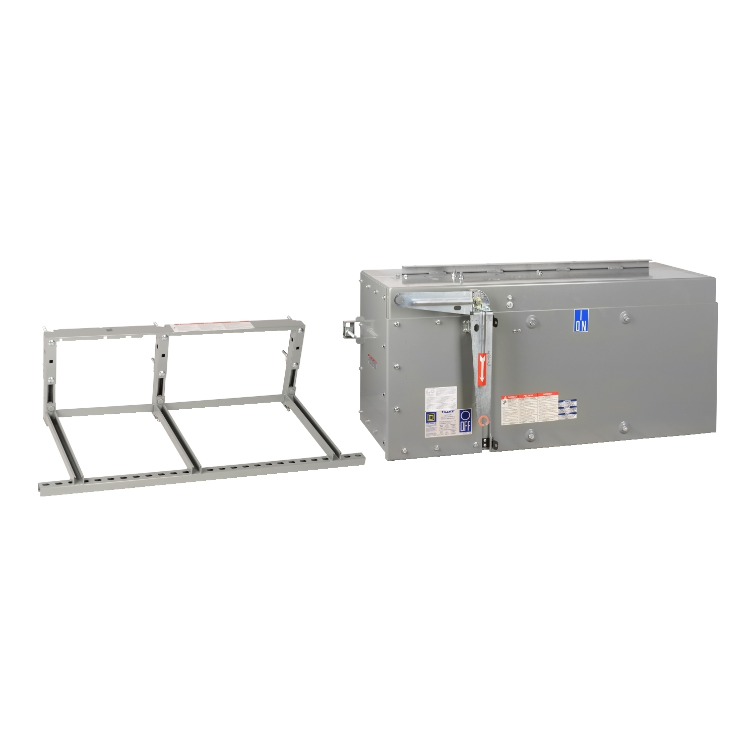 Plug-in unit, I-Line Busway, fusible, 1200A, 600VAC max, 4 pole, 3 fuse + G, bolt on connection, horizontal mount