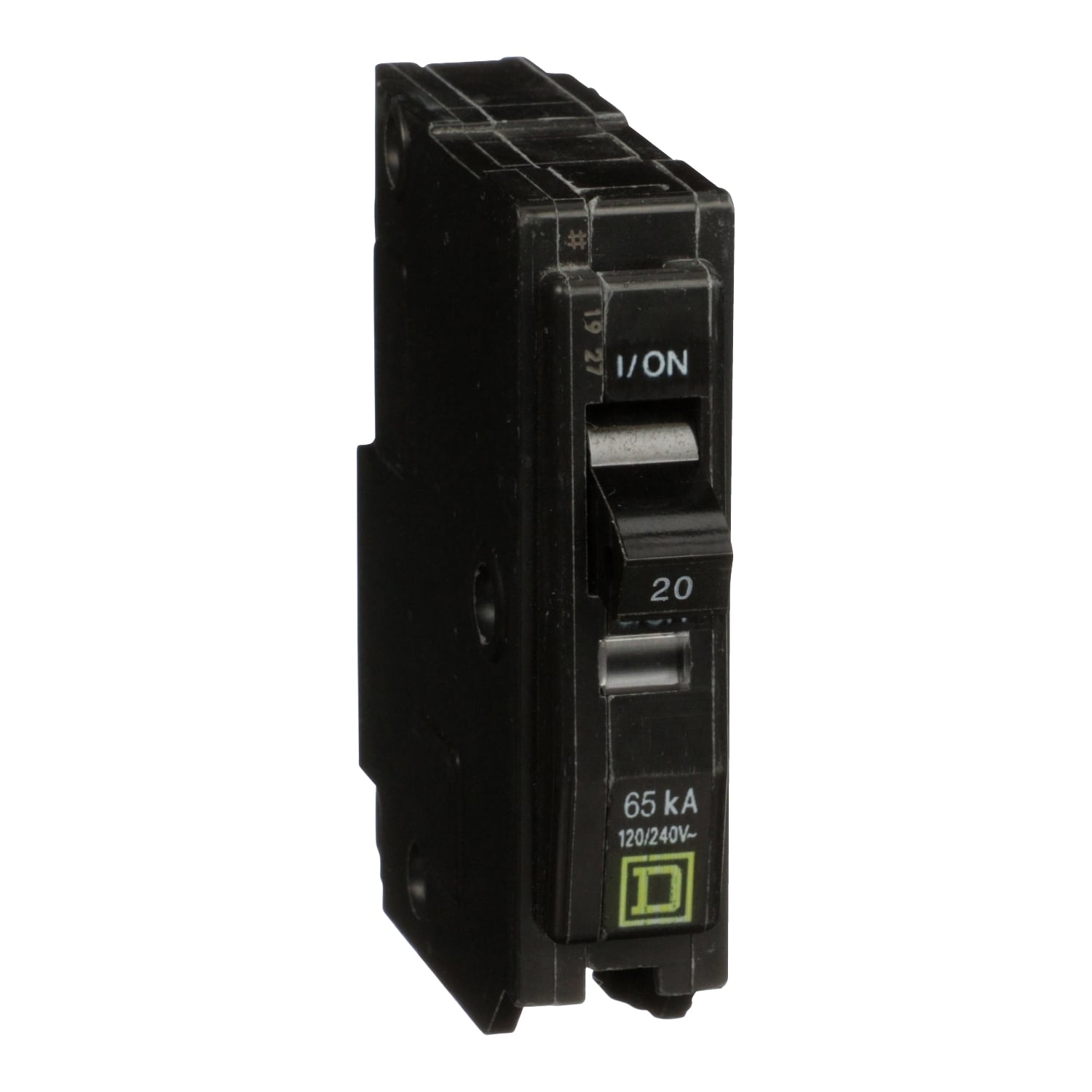 QH120 Miniature Circuit Breaker, 20 Amp, 1 Pole, 120/240V