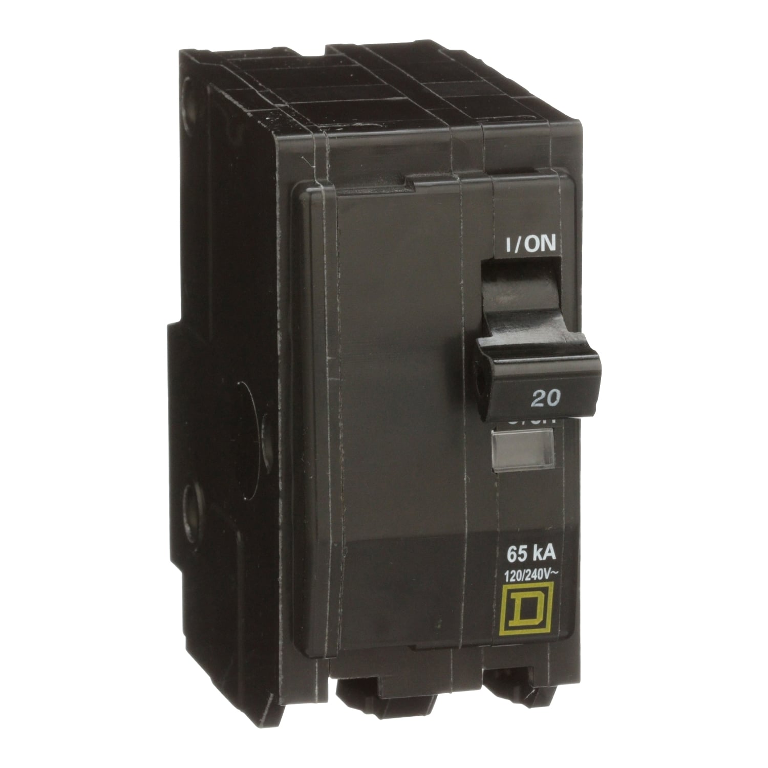 QH220 Miniature Circuit Breaker, 20 Amp, 2 Pole, 120/240V