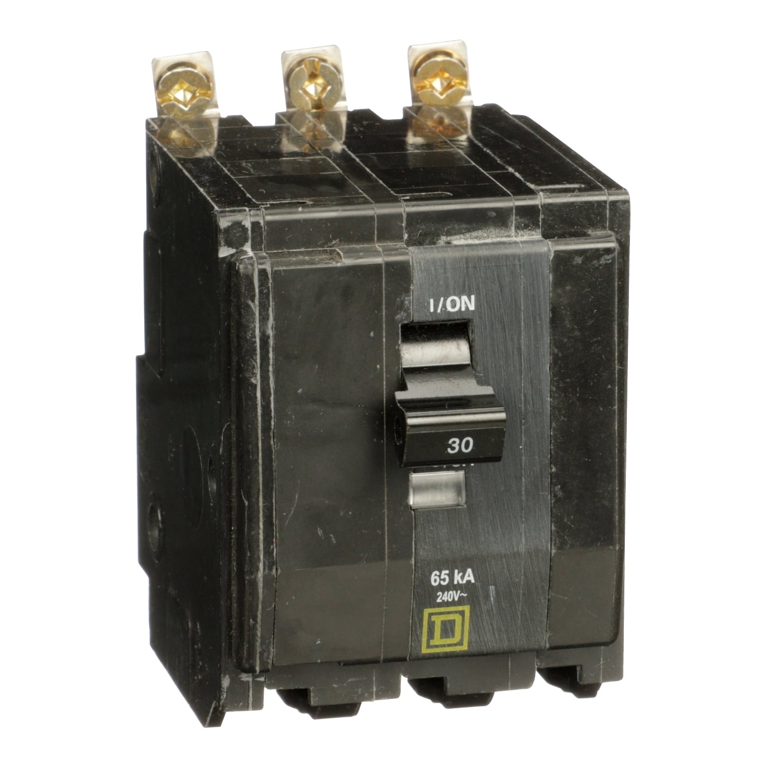 QHB330 Miniature Circuit Breaker, 30 Amp, 3 Pole, 120/240V
