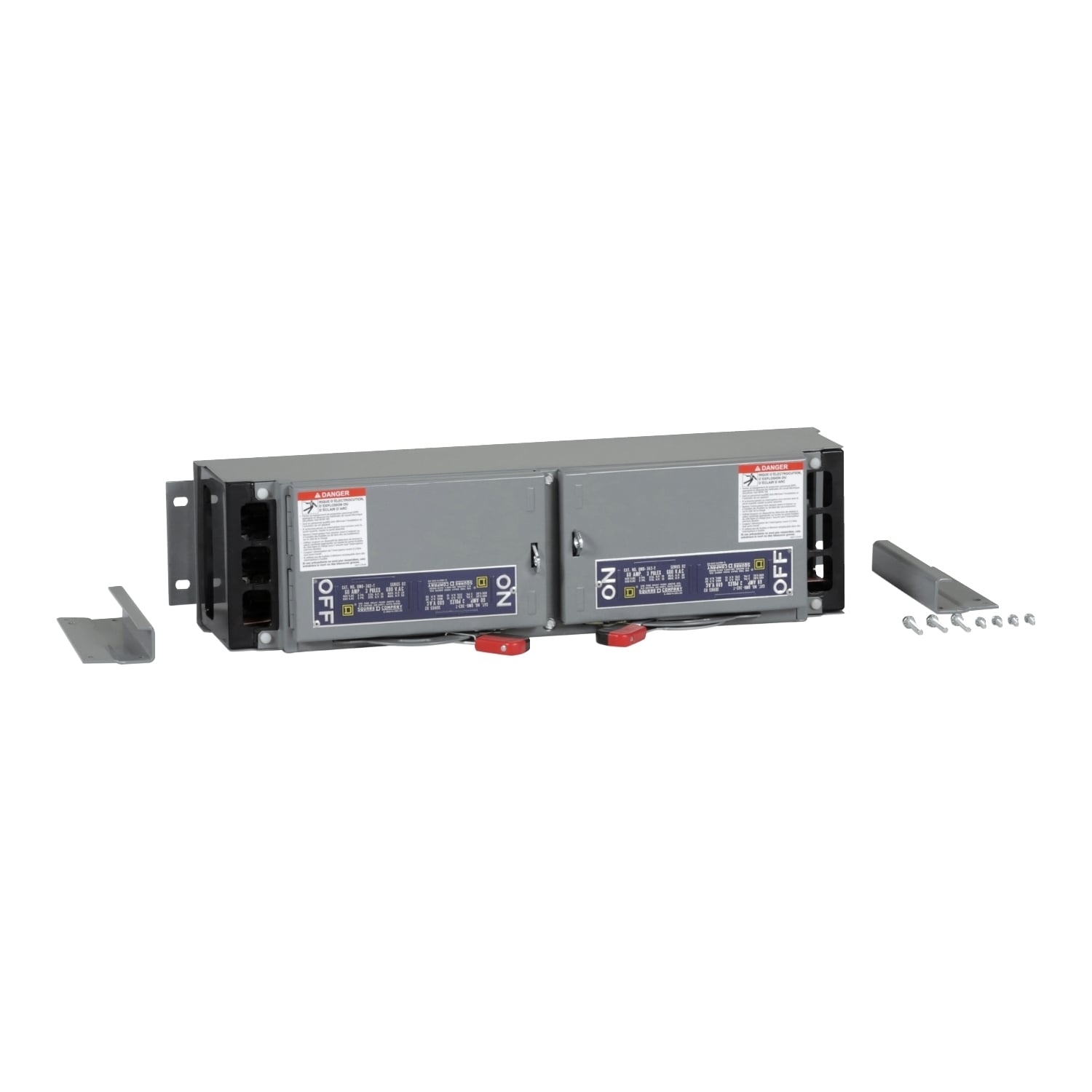 Fusible switch, QMB, 60A to 60A, 240VAC, 3 pole, 7.5hp, 4.5in