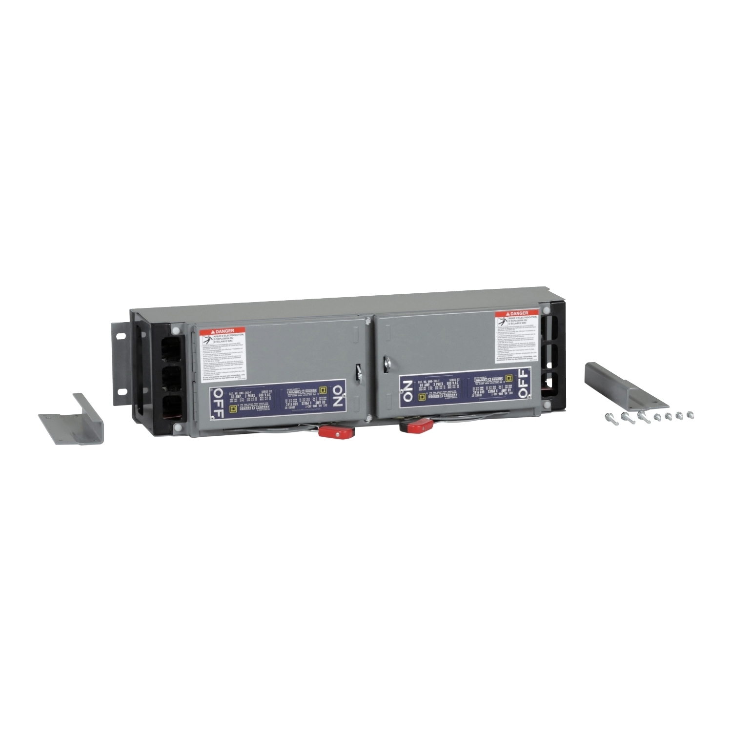 Fusible switch, QMB, 30A to 30A, 600VAC, 3 pole, 7.5hp, 6in