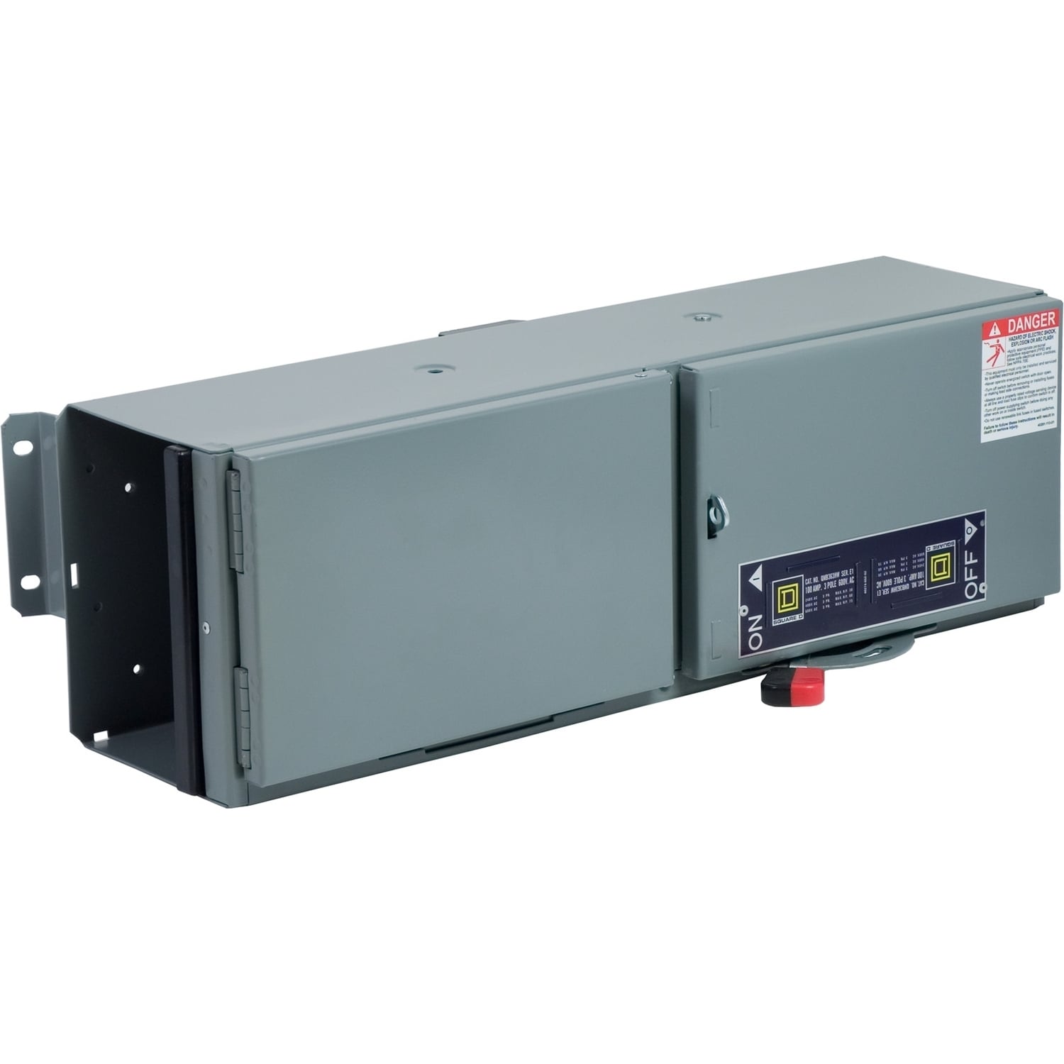 Branch switch unit, QMB fusible panelboards, 600VAC, 3 pole, 100A, will not accept a switch interior, 7.5in H