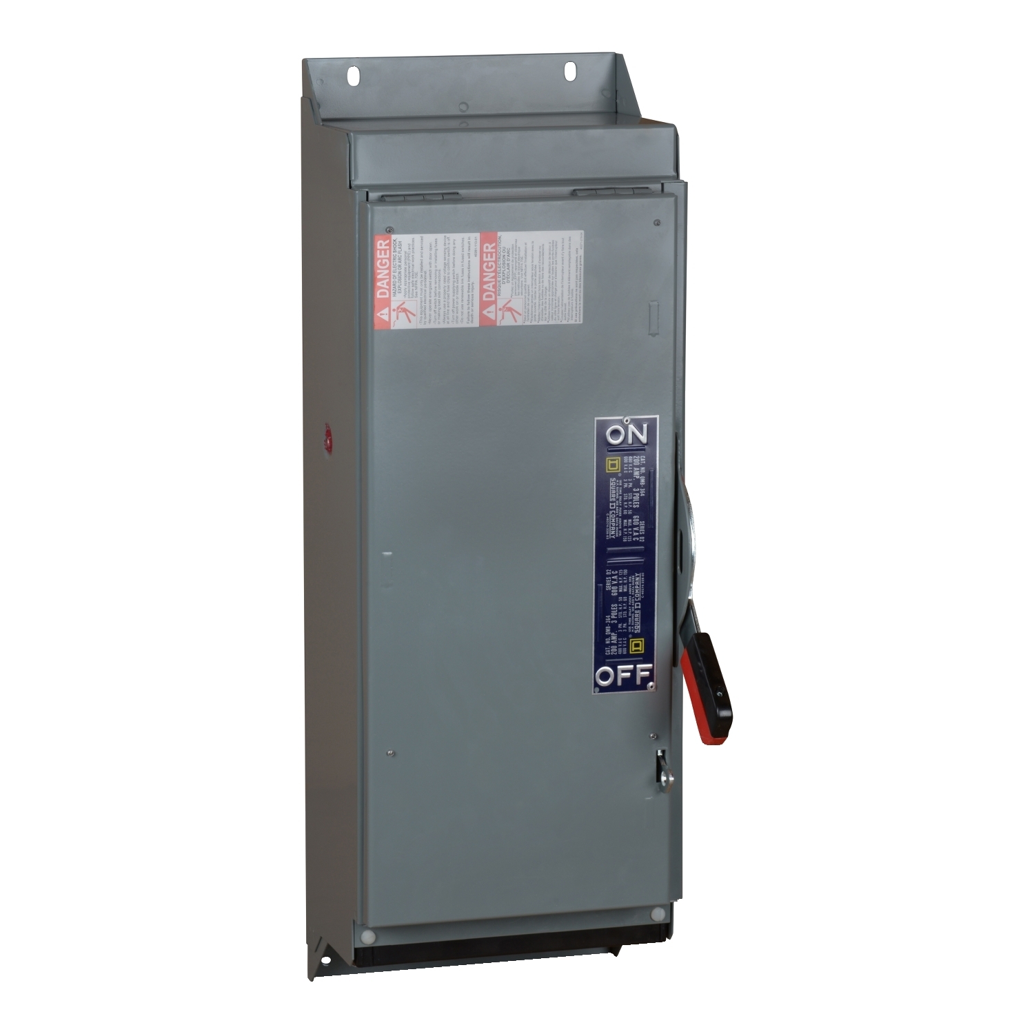 Switch unit, QMB fusible panelboards, 200A, 9 inch, 3 pole, 150HP @ 600VAC max
