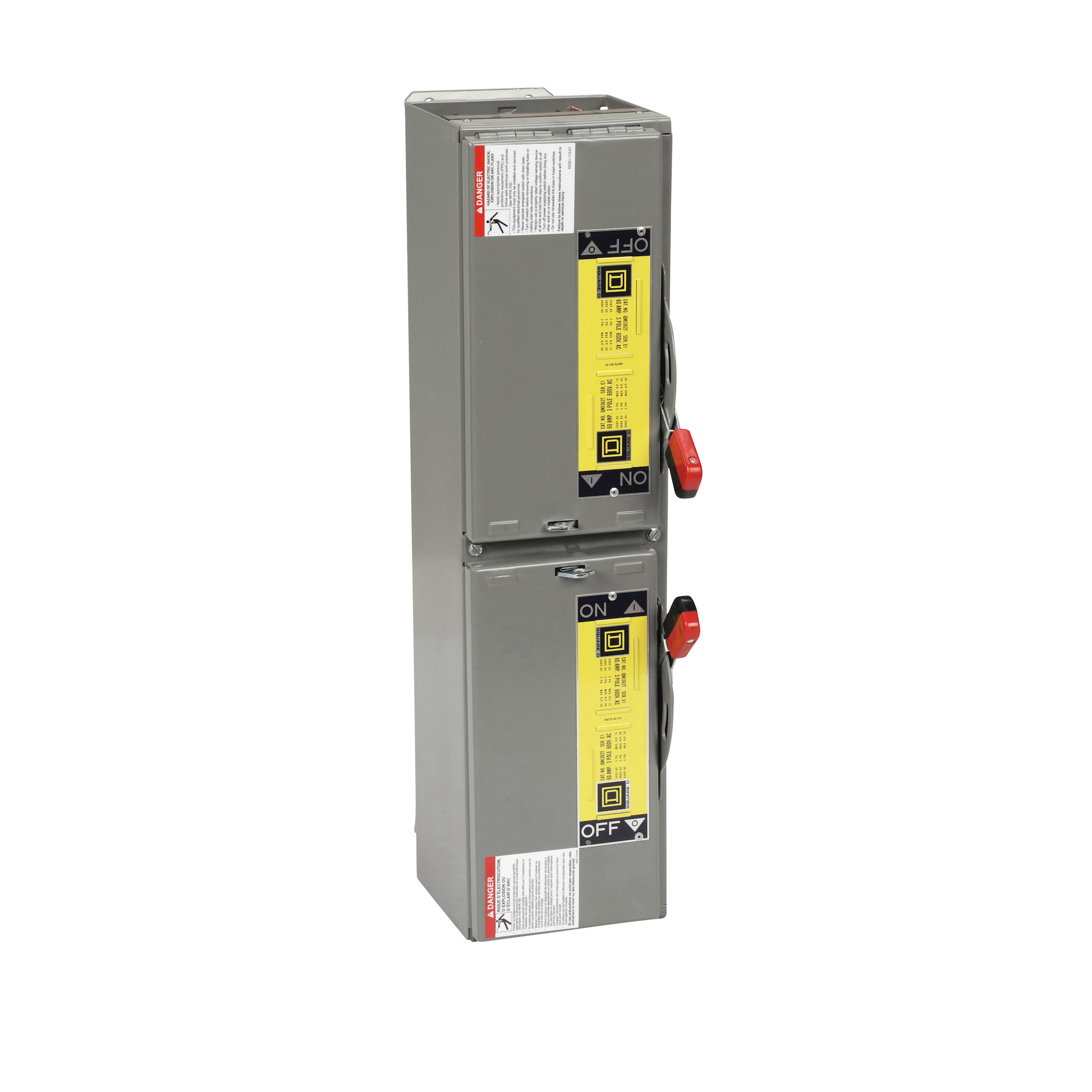 Switch unit, QMJ fusible panelboards, 60A to 60A, 600VAC, 6 inch, 3 pole, 50hp @ 600VAC max
