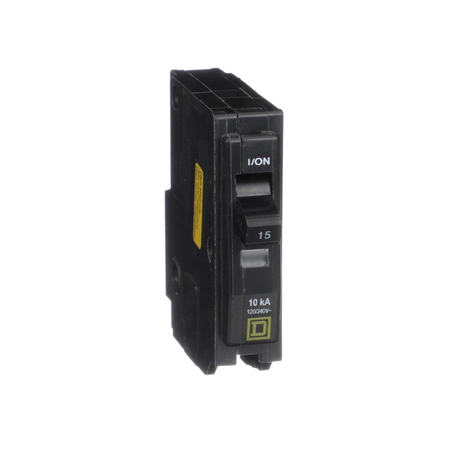 QO115HM  Circuit Breaker, 15 Amp, 1 Pole, 120V