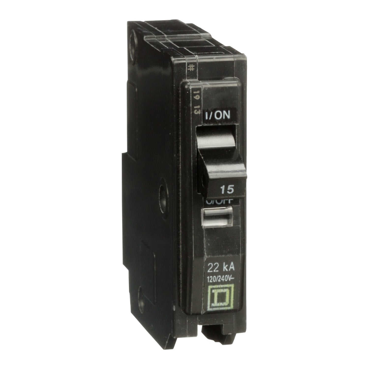 QO115VH  Circuit Breaker, 15 Amp, 1 Pole, 120/240V