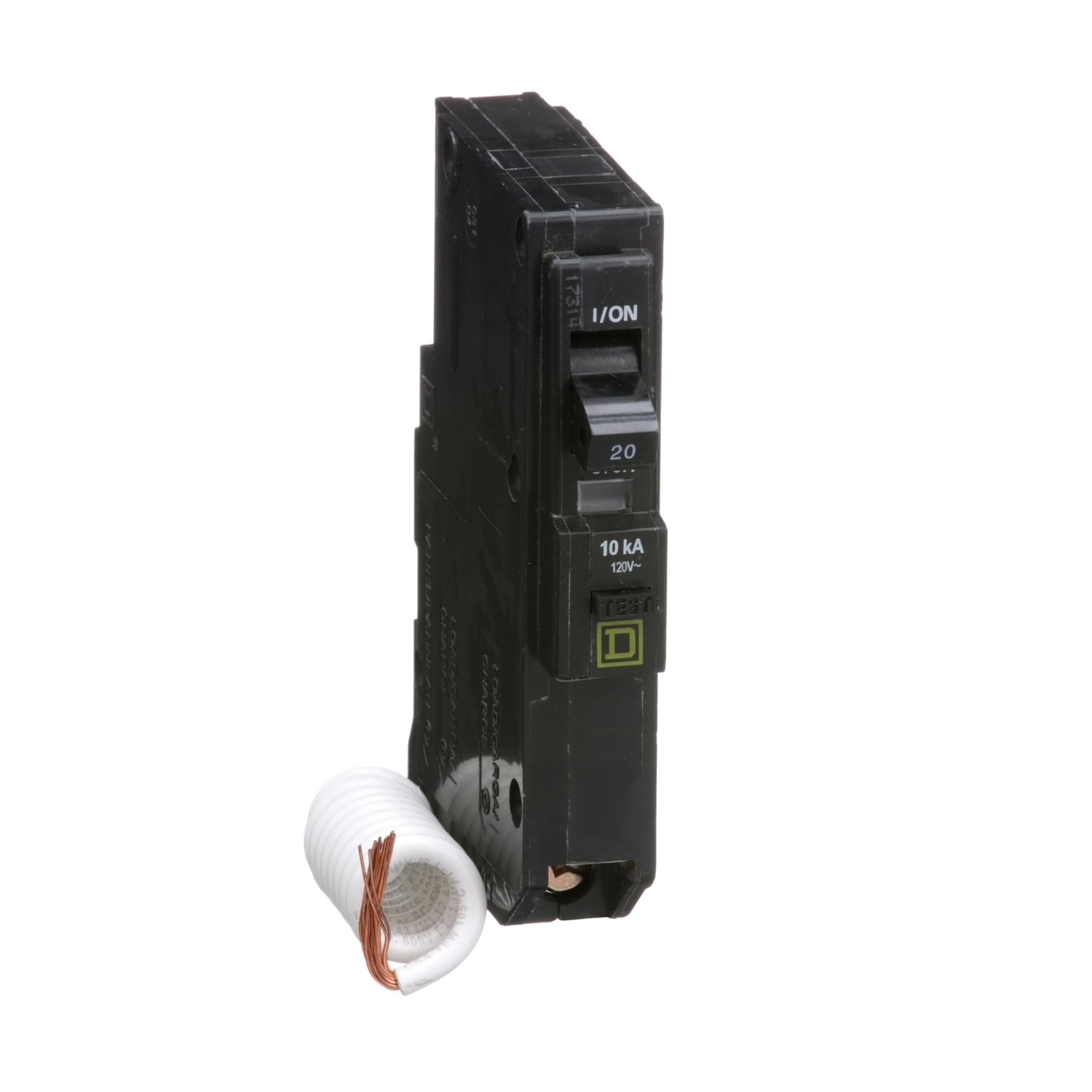 QO120EPD Miniature Circuit Breaker, 20 Amp, 1 Pole, 120V