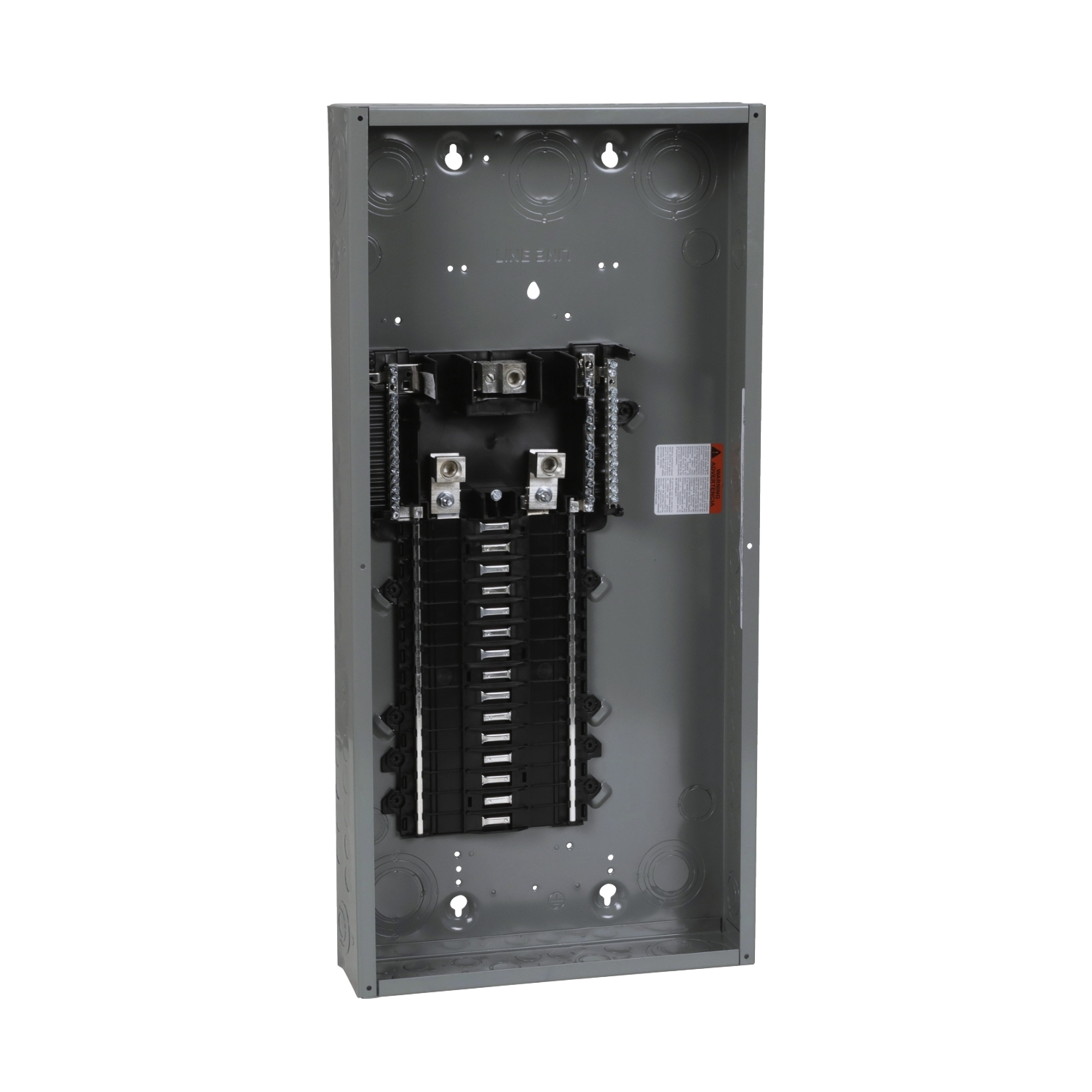Load center, QO, 1 phase, 30 spaces, 30 circuits, 200A convertible main lugs, PoN, NEMA1, wide gutter