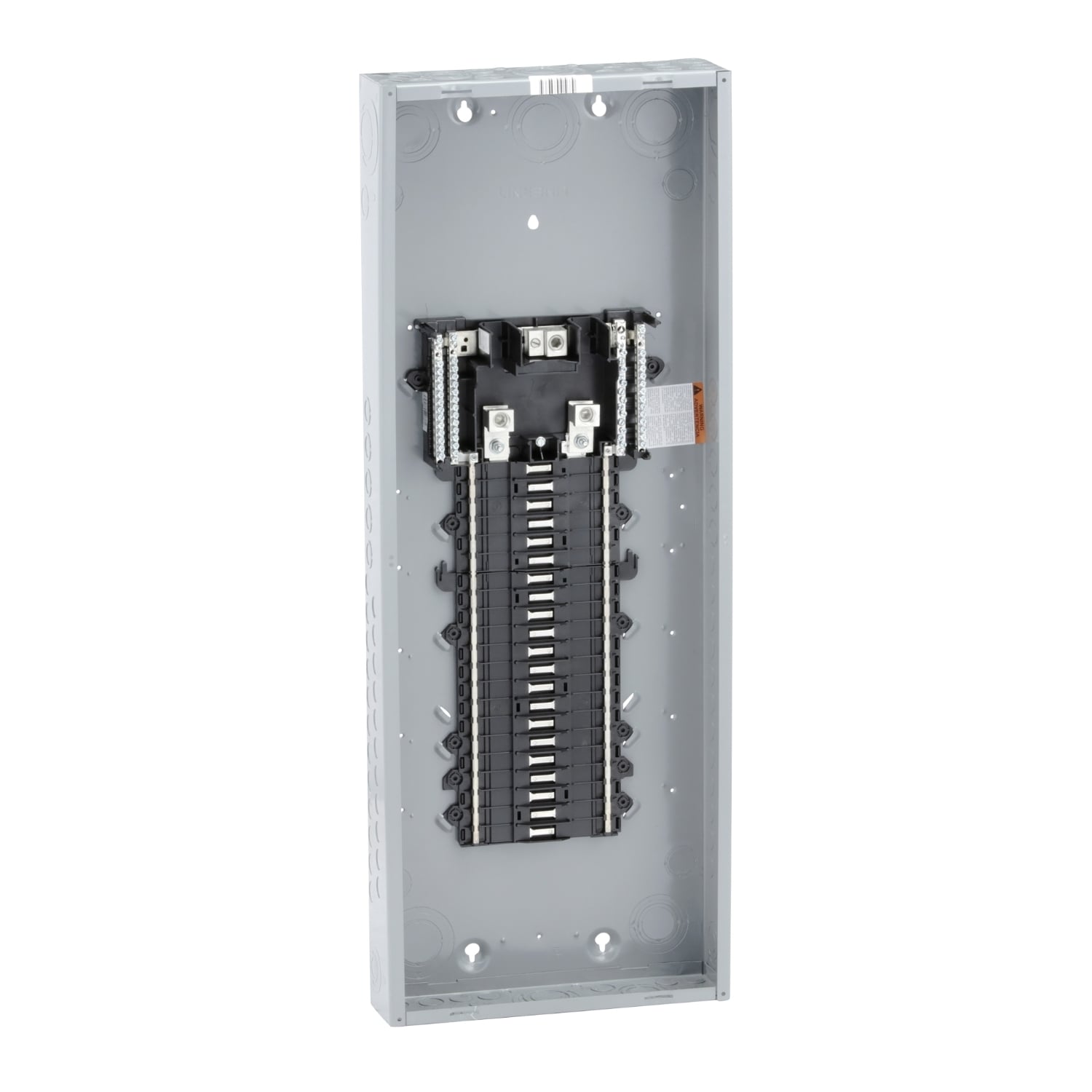 Load center, QO, 1 phase, 42 spaces, 52 circuits, 225A convertible main lugs, PoN, NEMA1, gnd bar