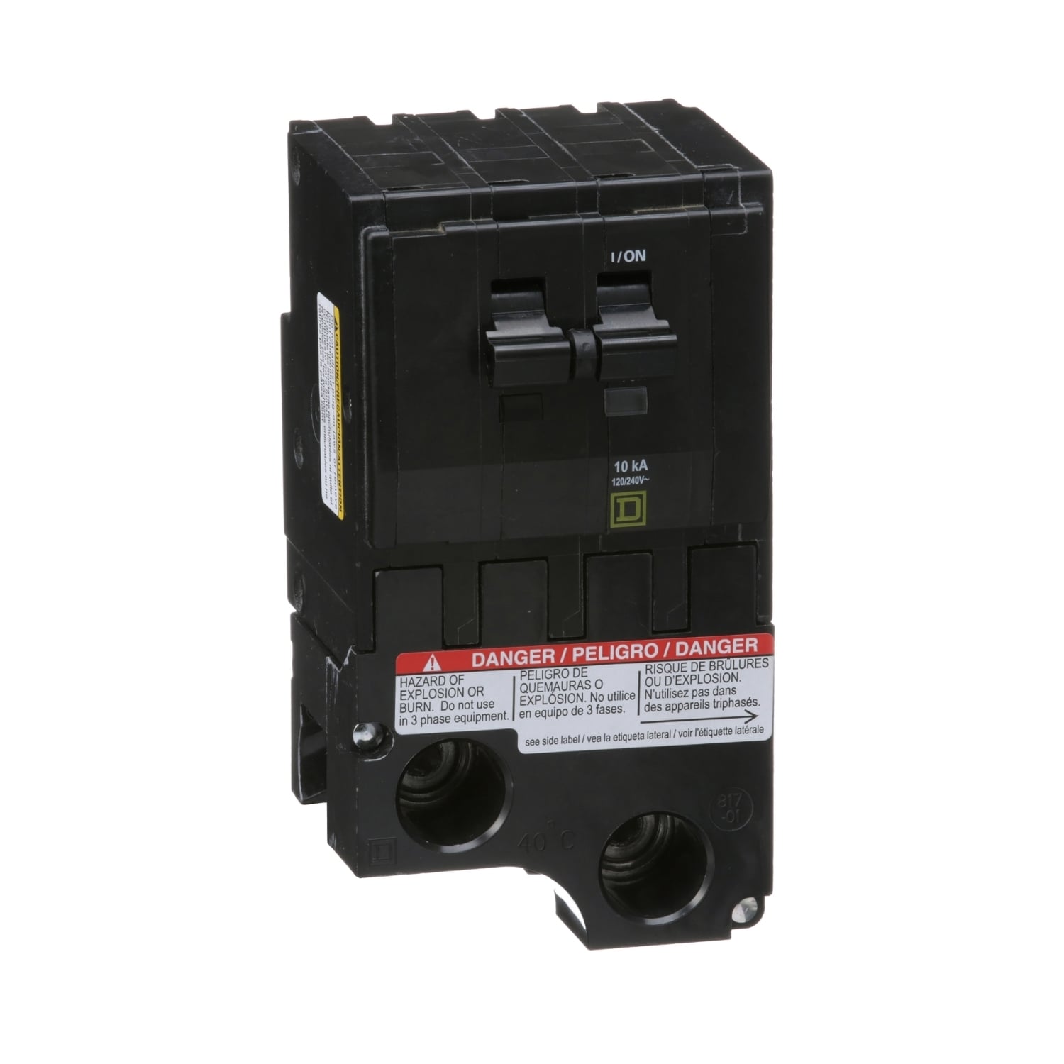 QO2175 Miniature Circuit Breaker, 175 Amp, 2 Pole, 120/240V