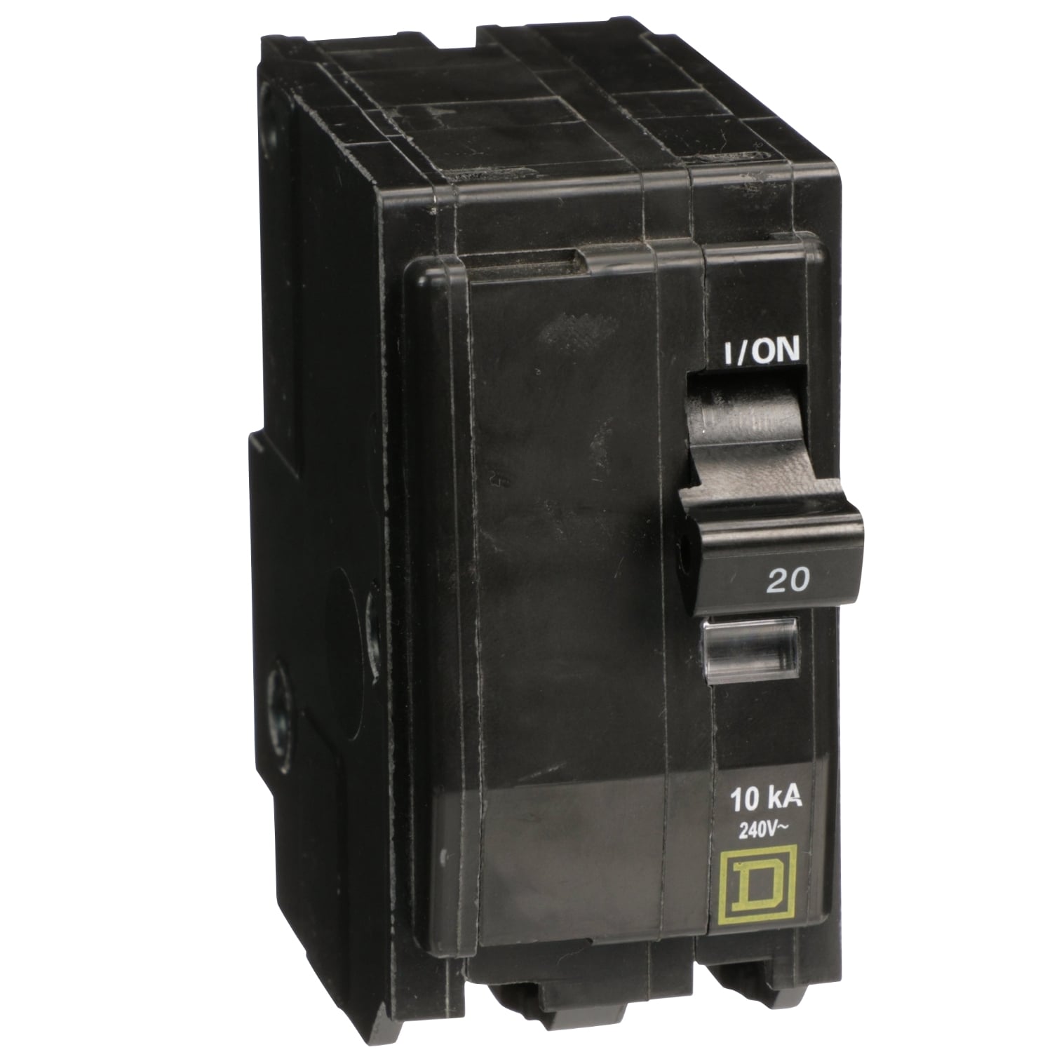 QO220H Miniature Circuit Breaker, 20 Amp, 2 Pole, 120/240V