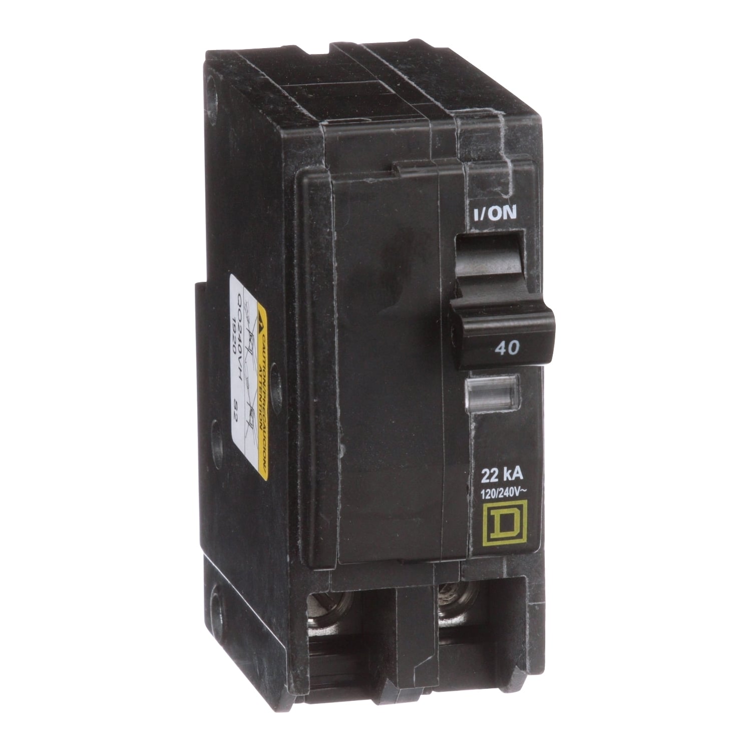 QO240VH Miniature Circuit Breaker, 40 Amp, 2 Pole, 120/240V