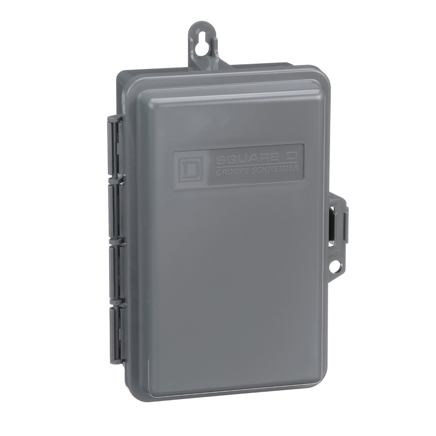 Load center, QO, 1 phase, 2 spaces, 4 circuits, 60A fixed main lugs, NEMA3R, gnd bar, nonmetalic