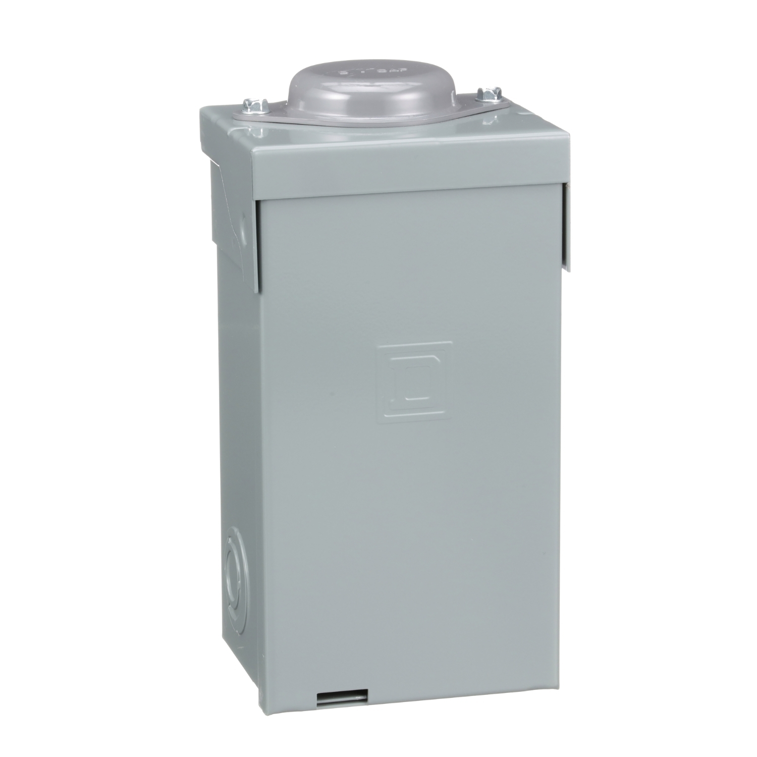 Load center, QO, 1 phase, 2 spaces, 2 circuits, 40A fixed main lugs, NEMA3R