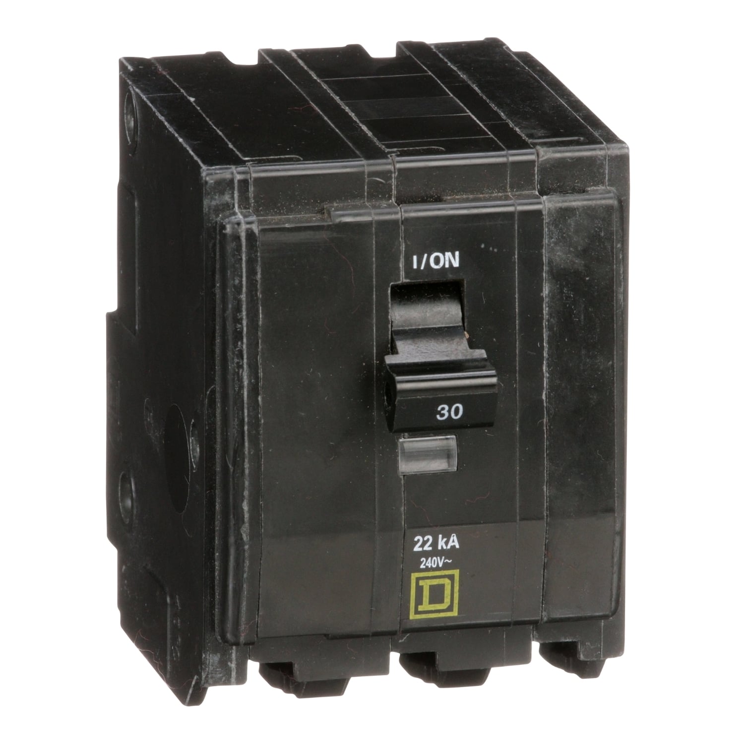 QO330VH Miniature Circuit Breaker, 30 Amp, 3 Pole, 120/240V
