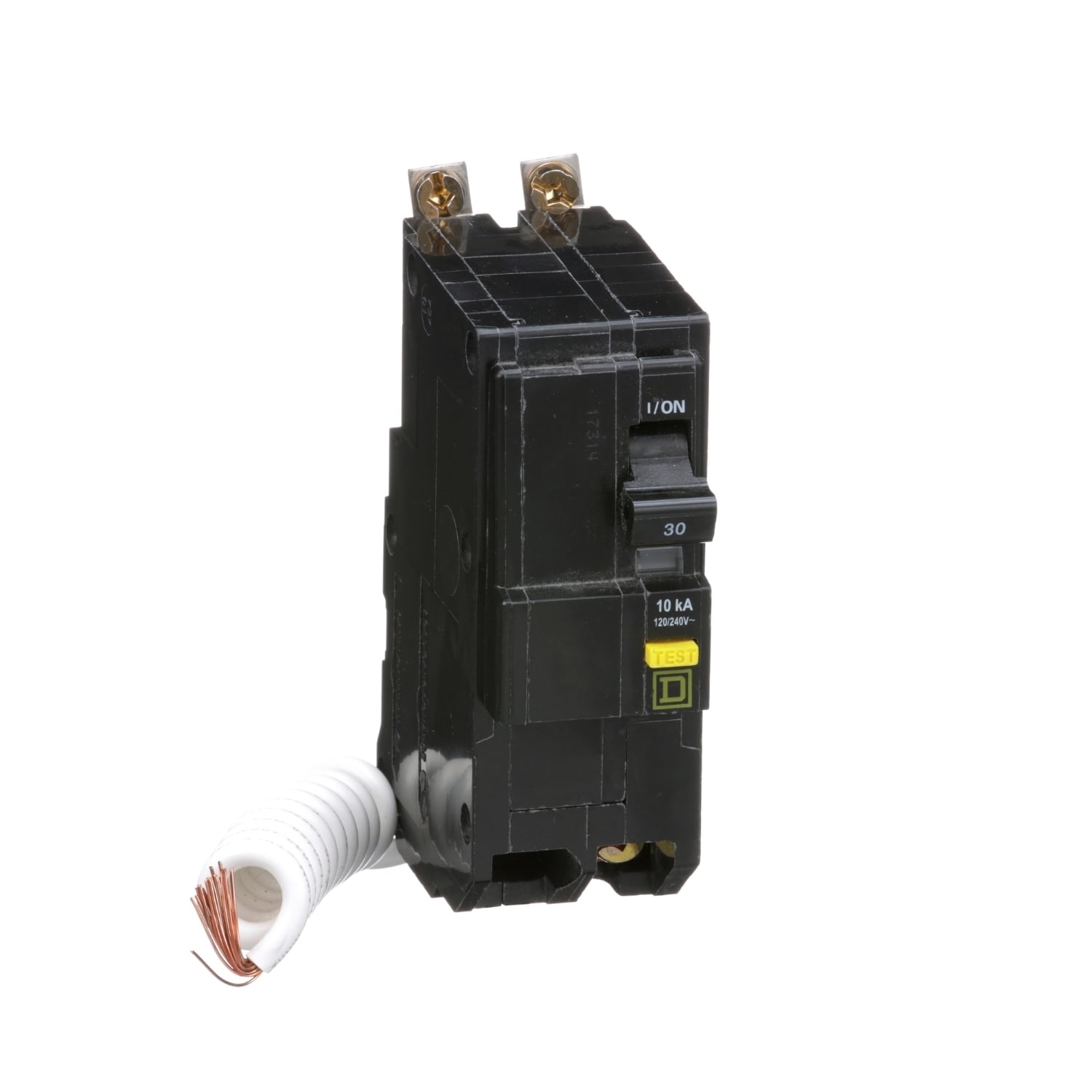 QOB230GFI Miniature Circuit Breaker, 30 Amp, 2 Pole, 120/240V