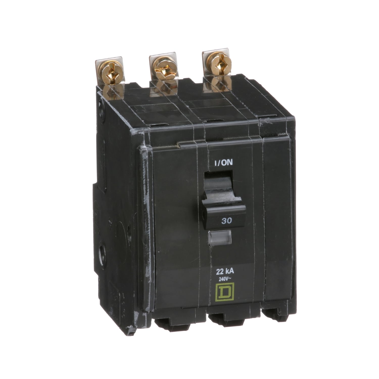 QOB330VH Miniature Circuit Breaker, 30 Amp, 3 Pole, 120/240V