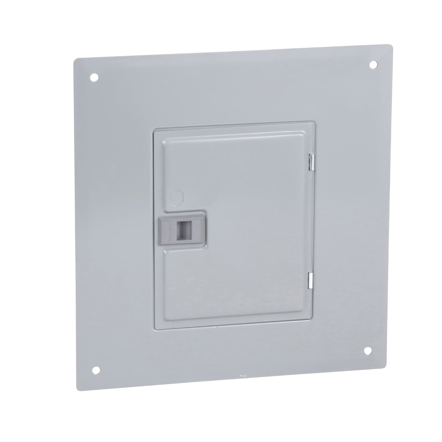 Replacement cover, QO, for 12 space load center, flush, gray