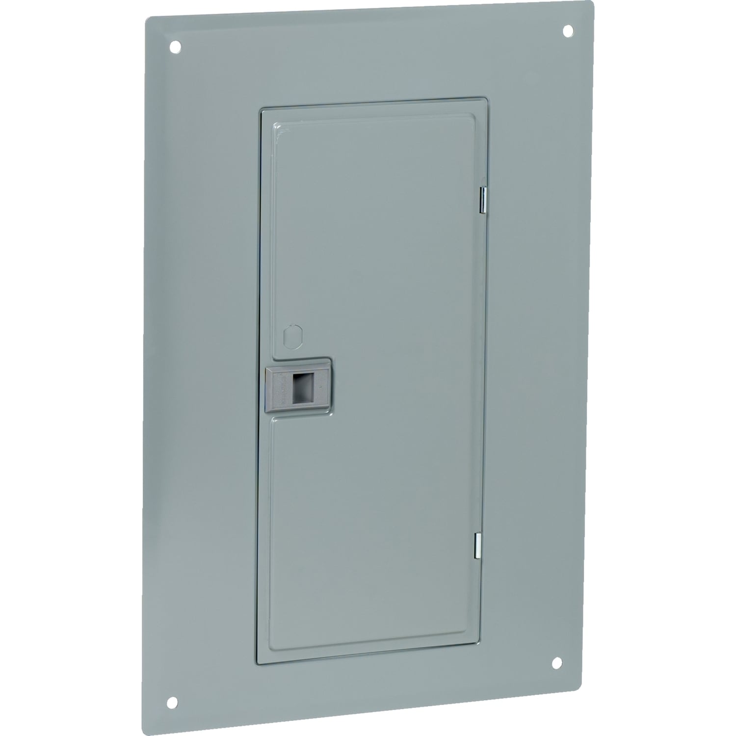 Replacement cover, QO, for 24 space load center, combination flush and surface, gray