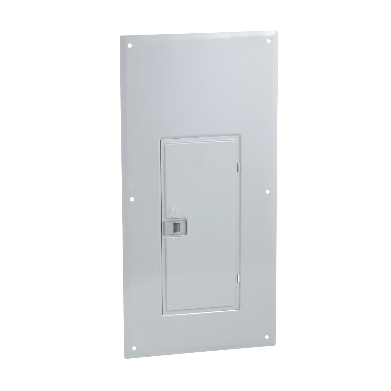 Replacement cover, QO, for 30 space load center, flush, gray