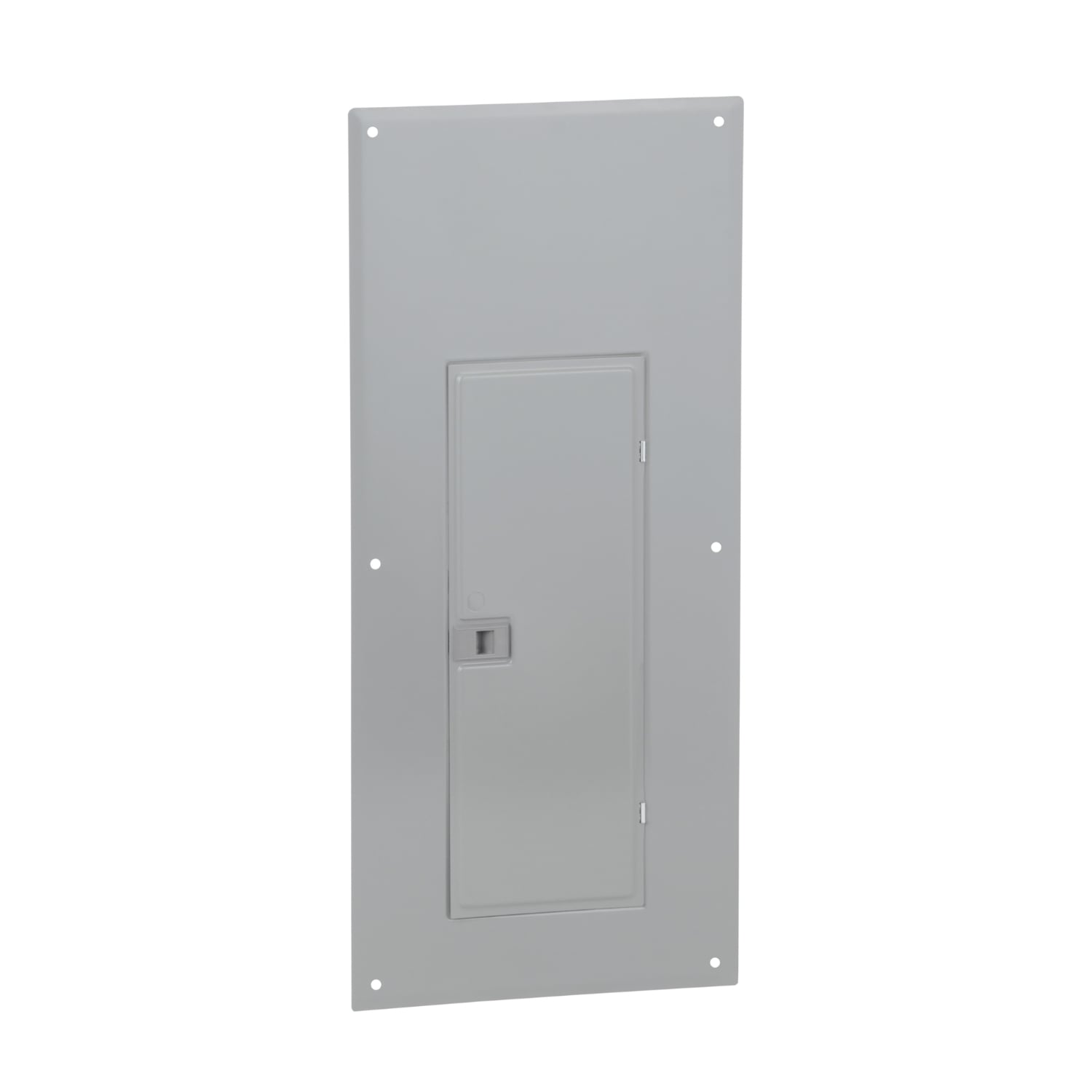 Replacement cover, QO, for 40 space load center, flush, gray
