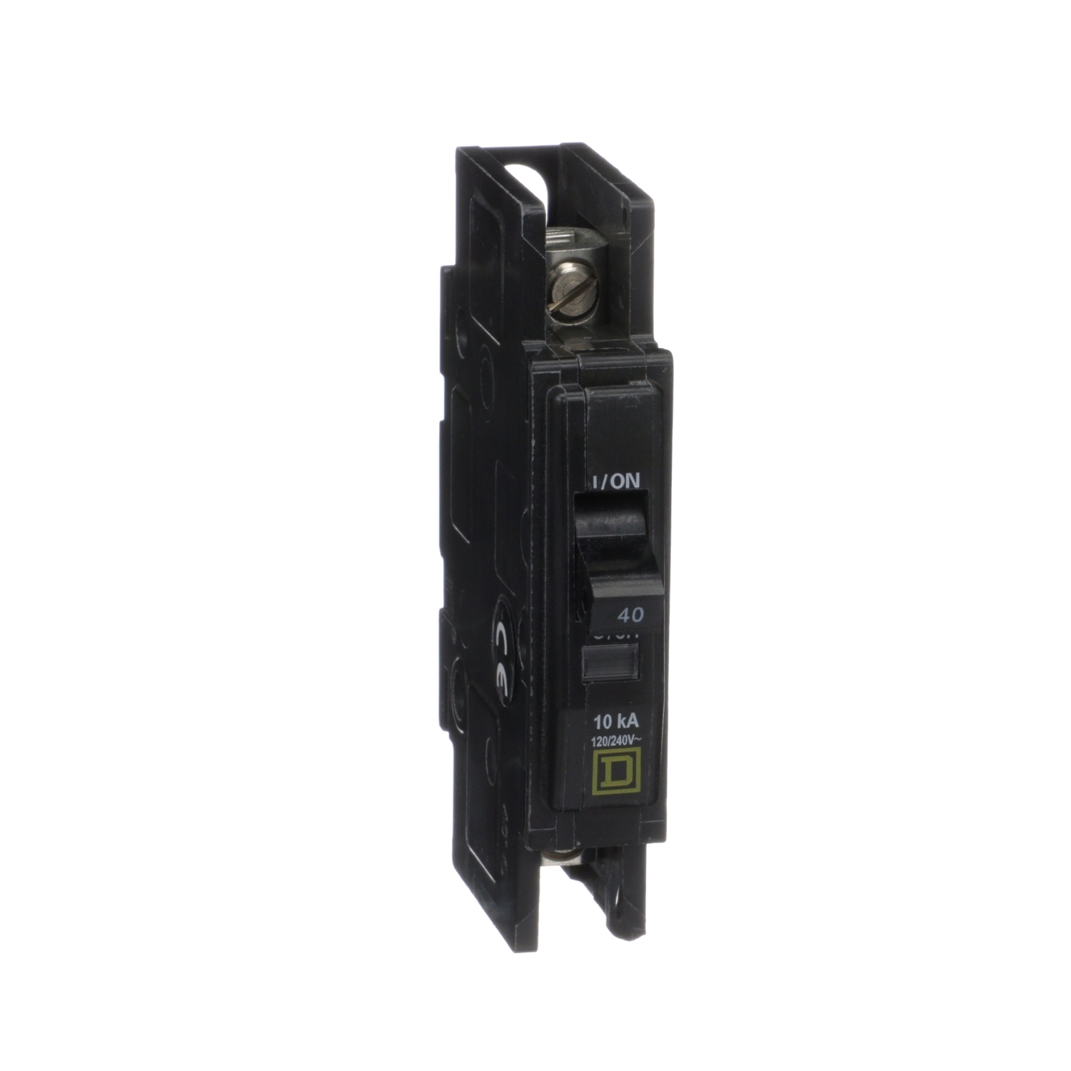Mini circuit breaker, QOU, 40A, 1 pole, 120/240 VAC, 10kA
